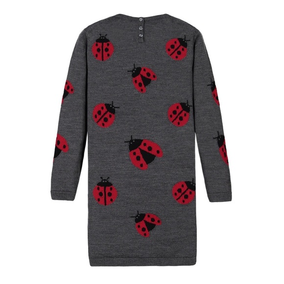 DOLCE & GABBANA Girls Ladybug Detailed Dress - Picture 2 of 4